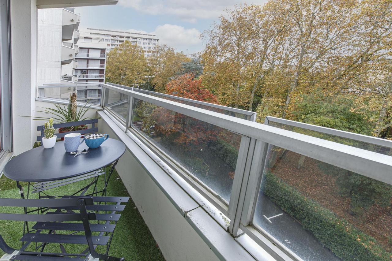 Chic Appartement Vue Sur Parc Au Calme Angers Esterno foto